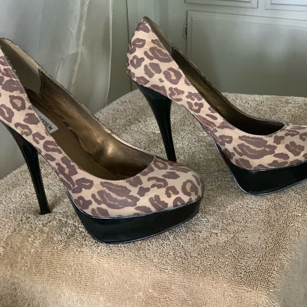 Steve Madden Leopard Heels